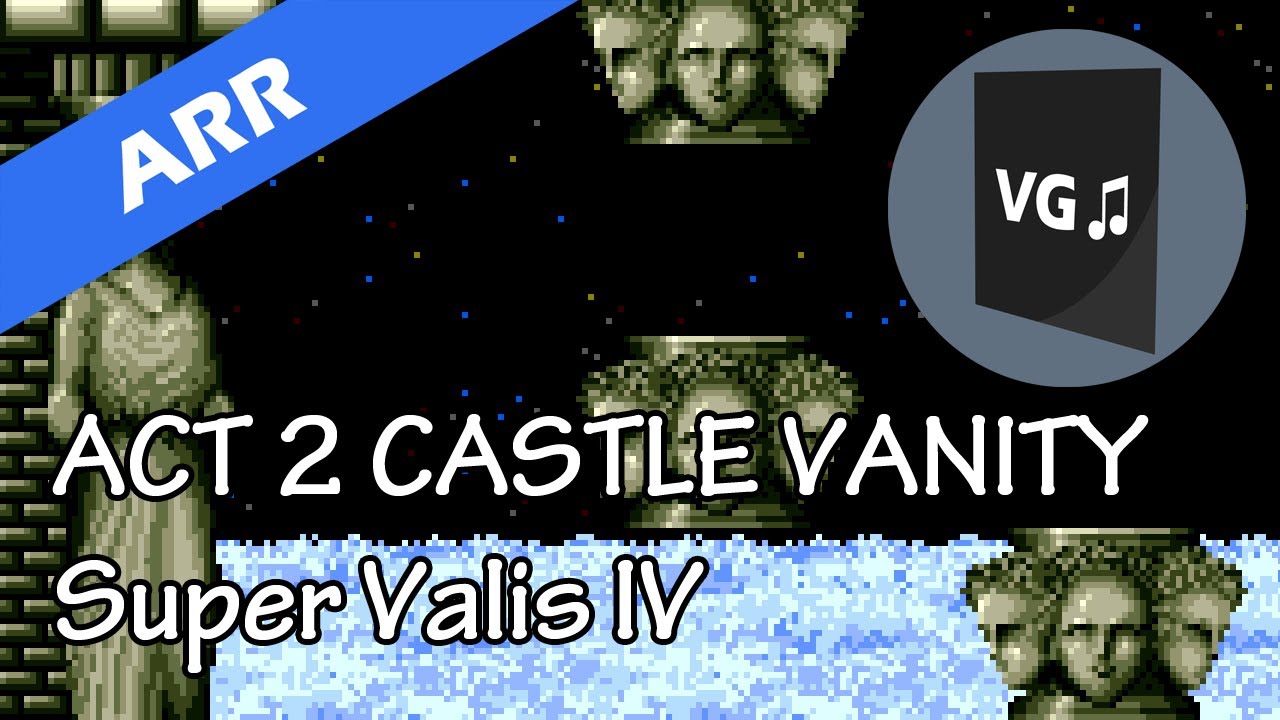 ACT2 CASTLE VANITY - Super Valis IV (SUPERヴァリス赤き月の乙女) - Arrangement