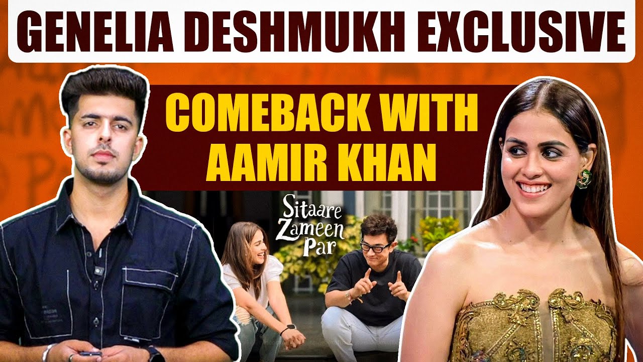 Genelia Deshmukh Exclusive Interview: Comeback After Years | Experience with Aamir Khan