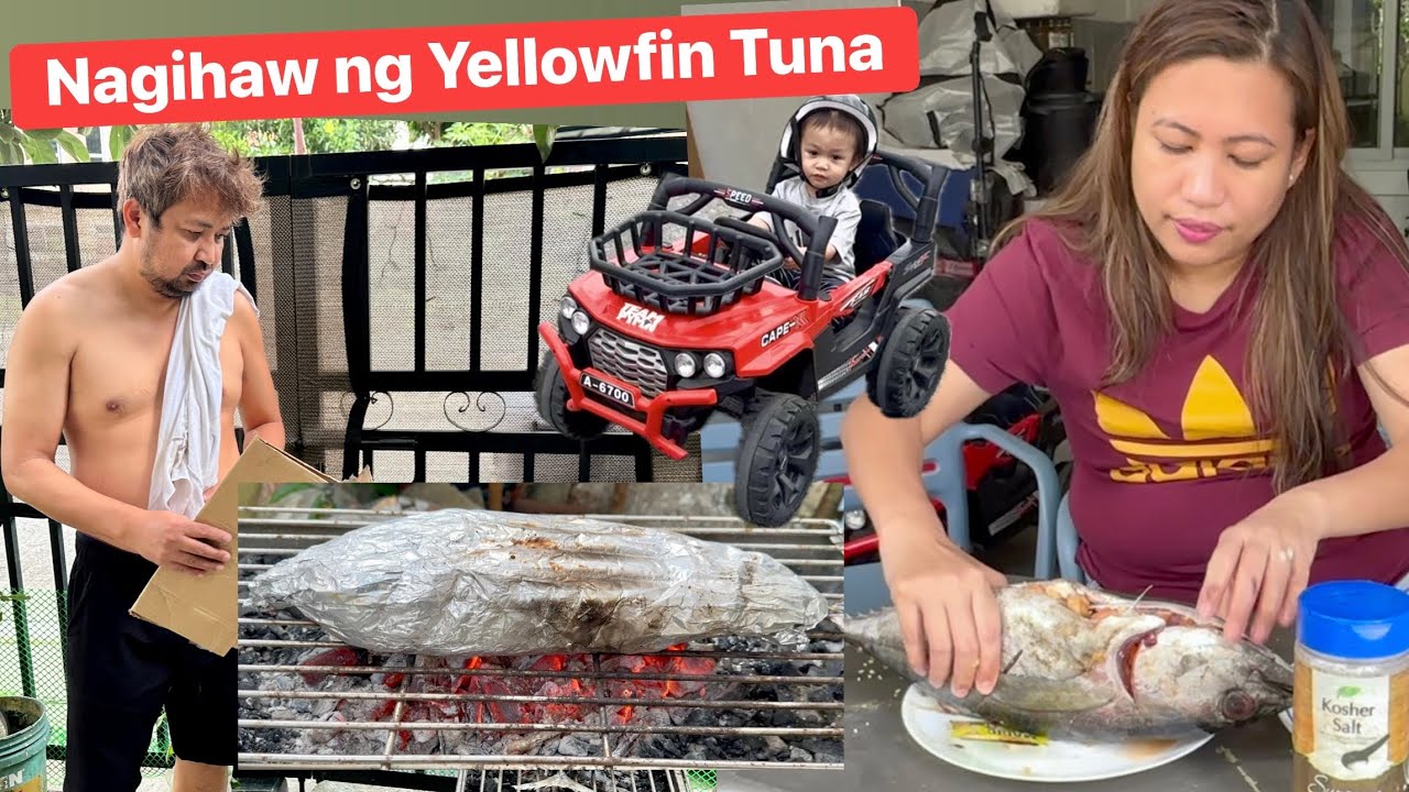 May Sinat pa din si Andres | Nagihaw ng Yellowfin tuna | 