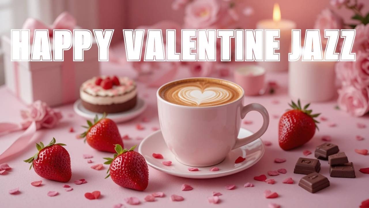 Happy Valentine Jazz 2026☕ Romantic Coffee Mood & Silky Bossa Nova for Sweet Moments