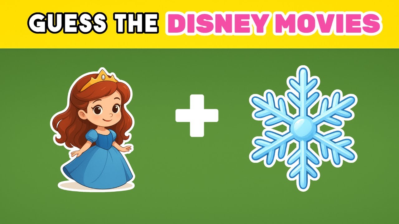 Guess the Disney Movies 🎬 | Ultimate Emoji Quiz Challenge