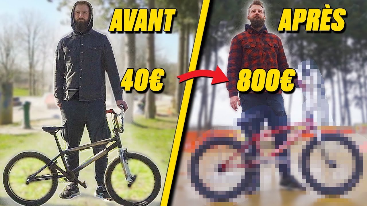 PIMP MY BIKE #5 : On lui custom le BMX West Coast de ses rêves !