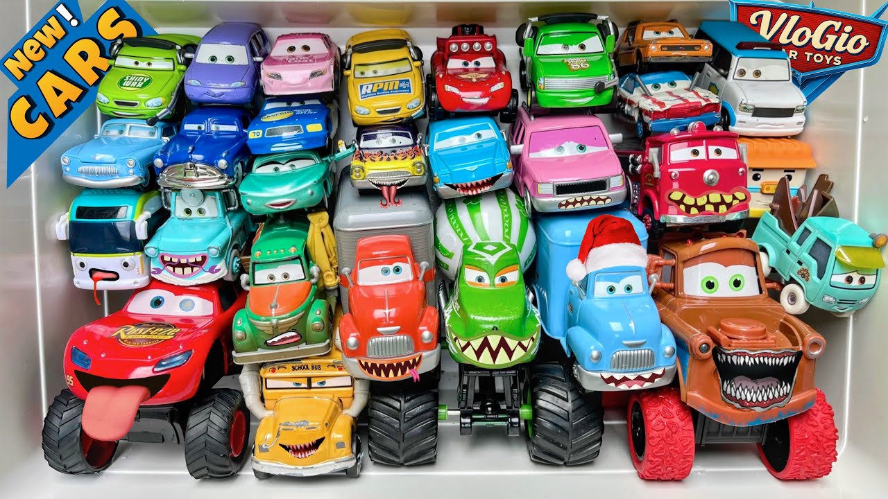 Disney Pixar Cars Unboxing Review | Lightning McQueen, Tow Mater, Doc Hudson, Sally Carrera, Cruz