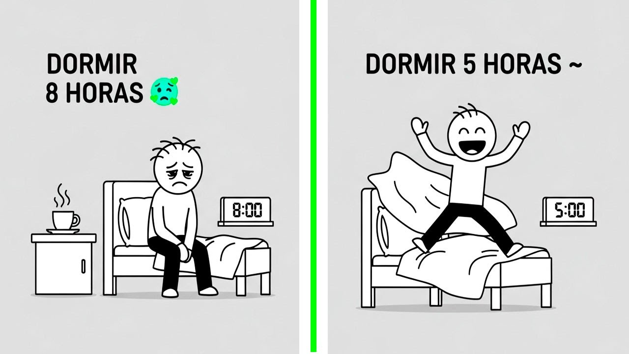 Cómo Despertar TEMPRANO y Tener ENERGÍA TODO el Día (Aunque Duermas Poco)