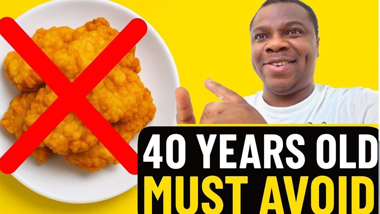 At 40 YEARS, YOU MUST AVOID THIS FOOD