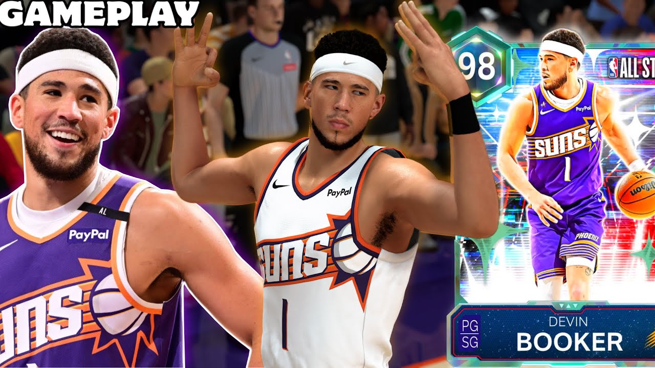 WET LIKE IM BOOK, GALAXY OPAL Devin Booker GAMEPLAY
