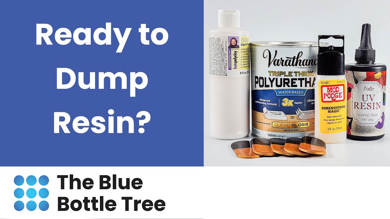 Альтернативы полимерной глине на основе смолы - The Blue Bottle Tree