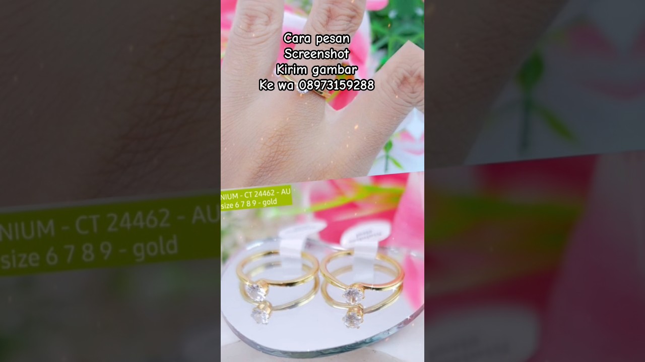 Cincin titanium simpel terupdate #cincin #cincinmurah