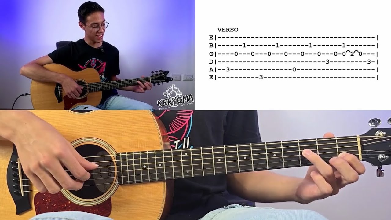 Huracán - Hakuna (Tutorial completo de acordes y arpegios con tabs para guitarra)