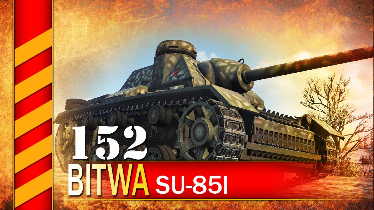 SU-85l - zimowe podróże - BITWA - World of tanks
