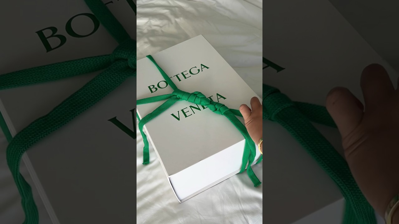 BOTTEGA VENETA UNBOXING 💚 see full video on my channel! With Hawaii pricing, closeups, & mod shots