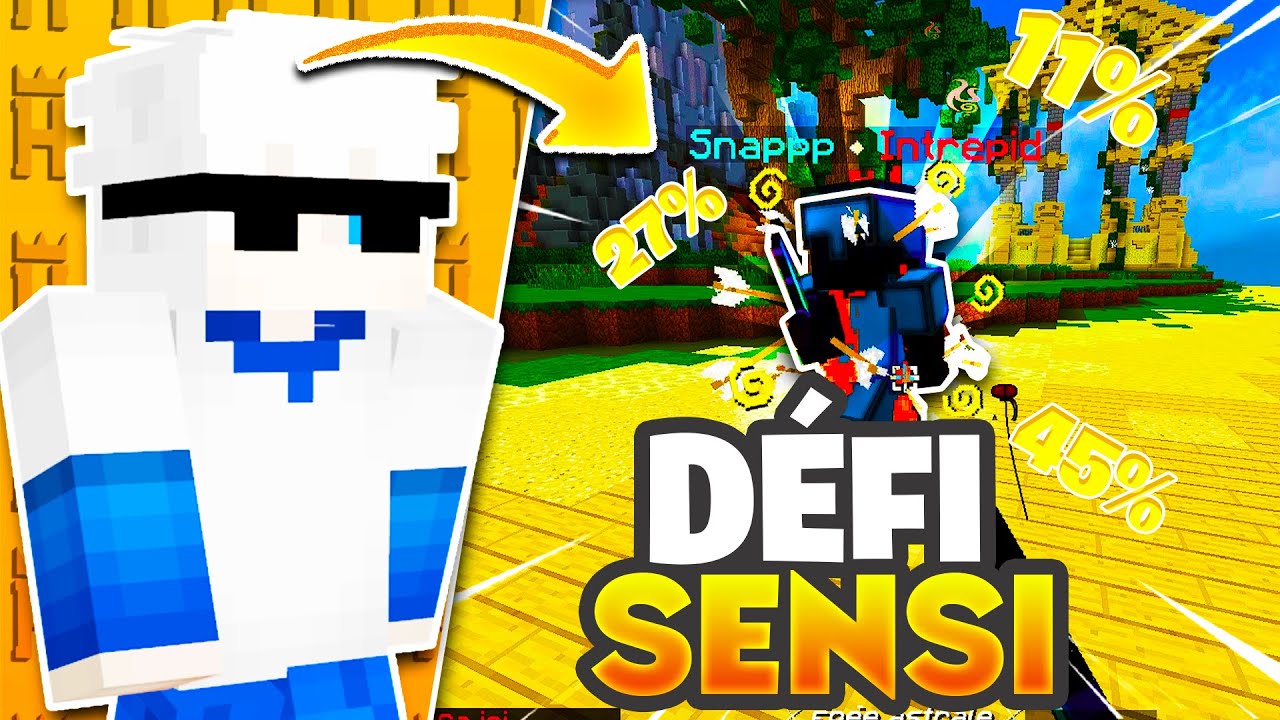 HADARIA | À CHAQUE KILL, JE MONTE MA SENSI SUR LE PVP FACTION HADARIA ! 🤯