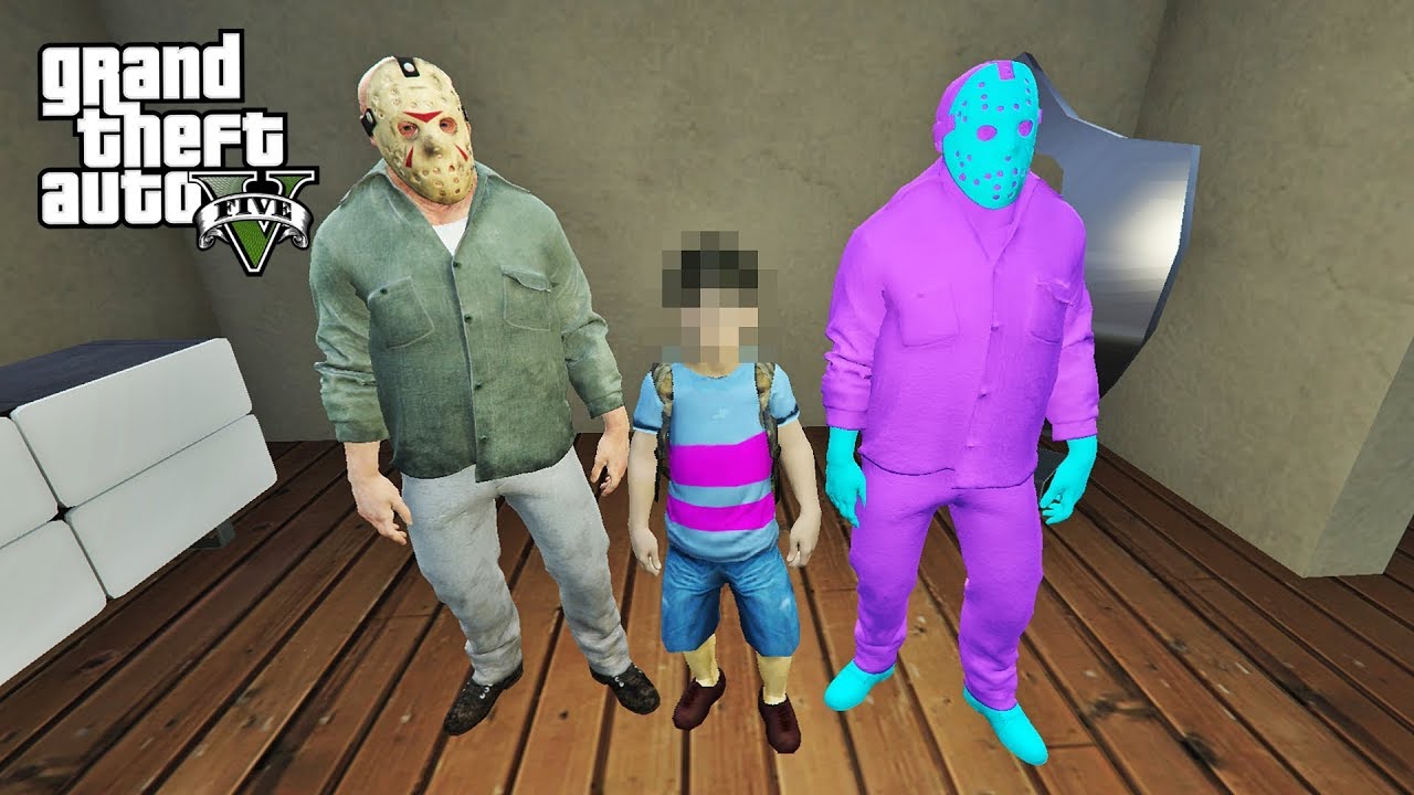 JASON'IN GİZLİ ÇOCUĞUNU BULDUM ! (GTA 5 MODS)