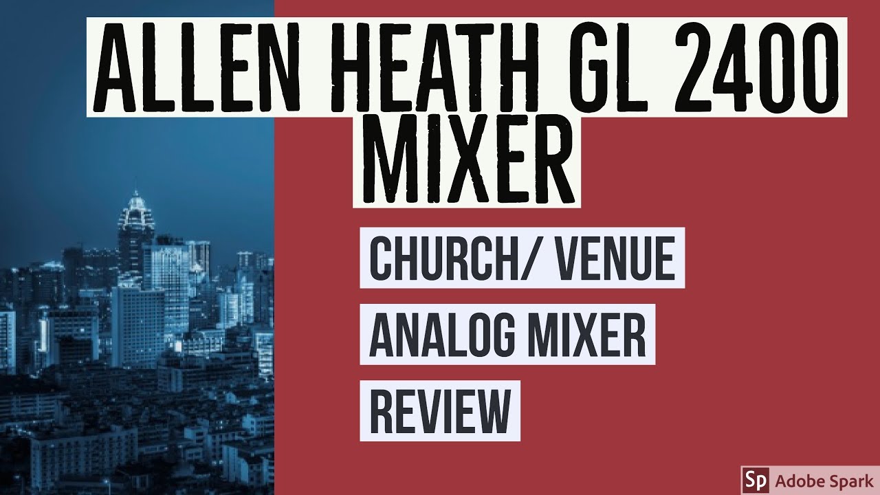 Allen Health GL2400  Dj chasemode