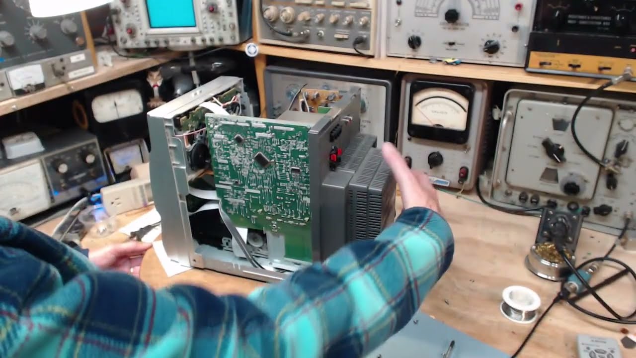 Sony HCD CP300 Micro HiFi — замена ремня привода CD