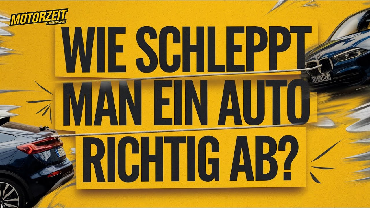 Wie schleppt Man Ein Auto Richtig Ab?