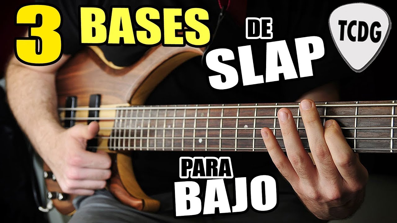 Aprende 3 Espectaculares BASES de SLAP para Bajo Eléctrico!