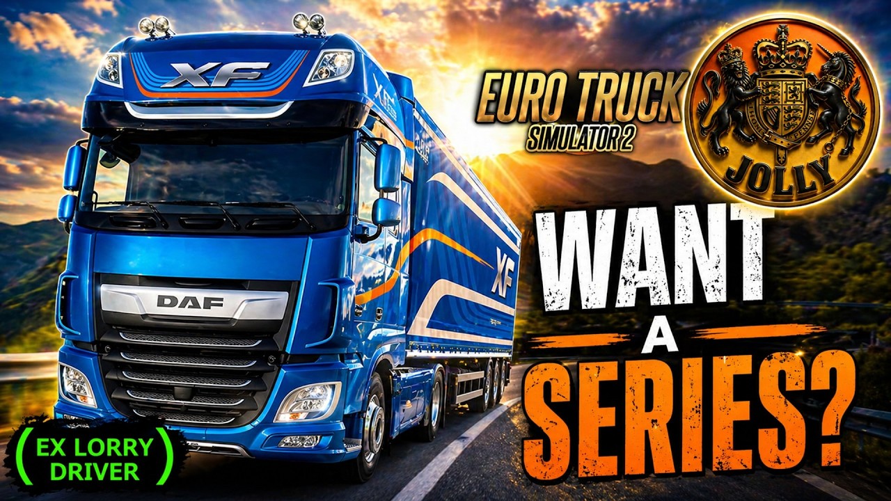 Euro Truck Simulator 2 | Эпизод 1 | Играет настоящий водитель грузовика!