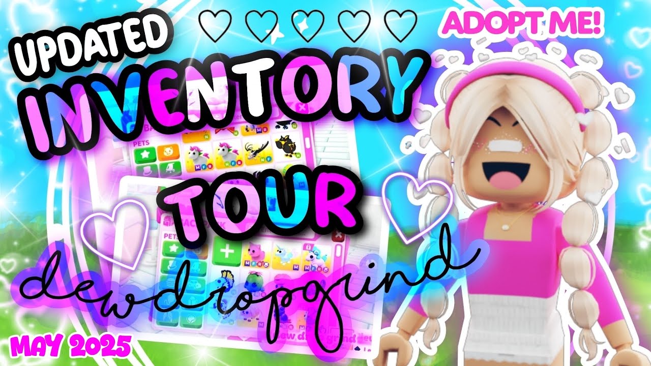 Adopt Me 🦄 INVENTORY TOUR 🦄 Updated *2025* Mega Neon Pets! #adoptme