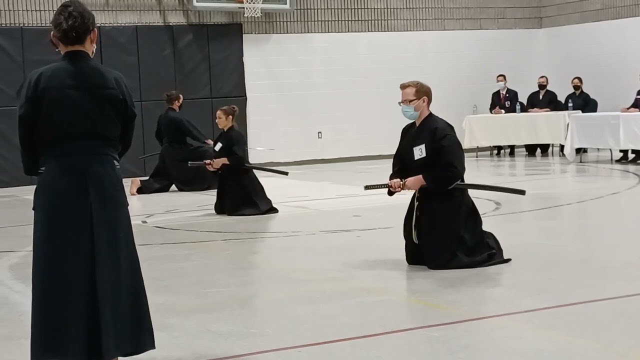Iaido dan test 1Kyu