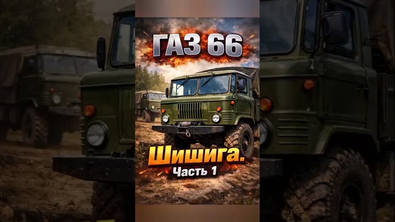 ГАЗ 66 Шишига #интересное #automobile #хочуфакты #facts #газ66 #шишига #техника #сельскоехозяйство