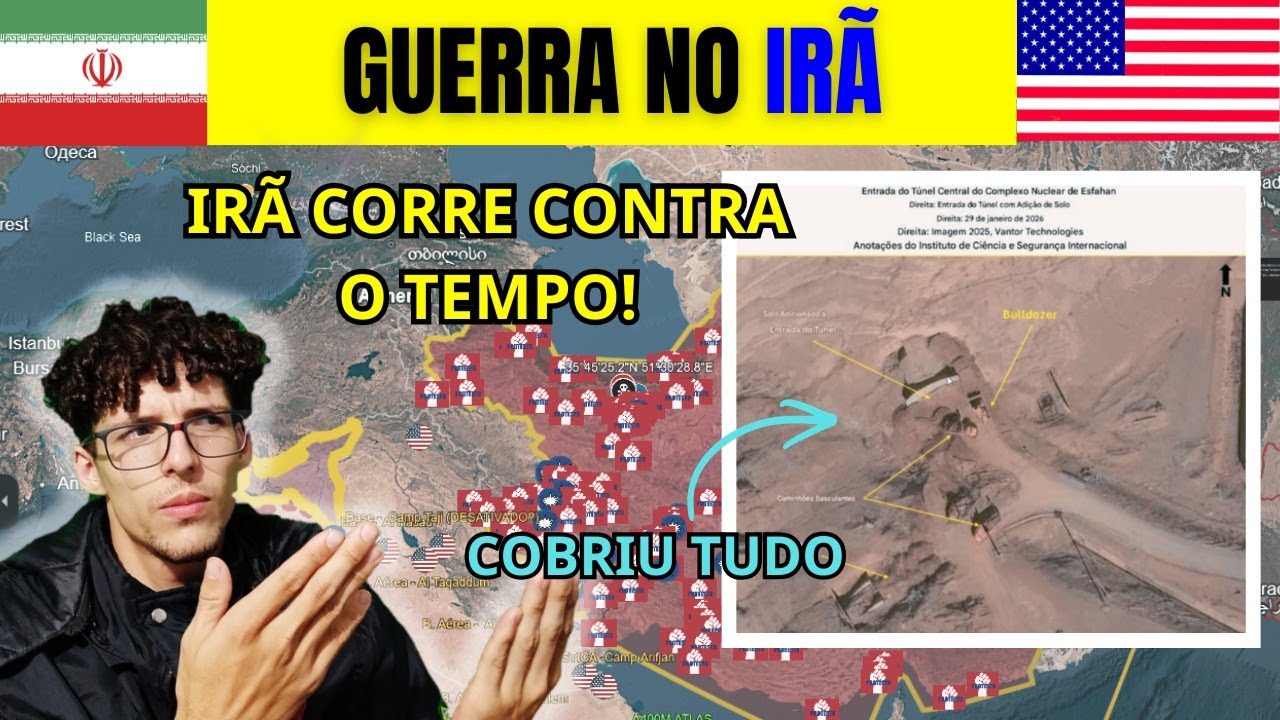 IRÃ HOJE 09/02 | Irã enriquece URÂNIO de maneira URGENTE e se prepara para ATAQUE