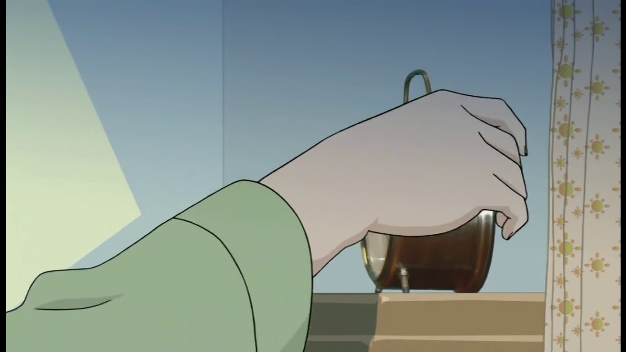 Hidamari Sketch - Yuno waking up ep1-3