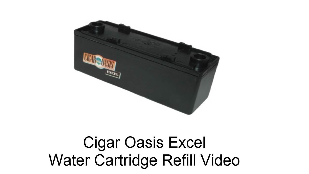 Cigar Oasis Excel: Water Cartridge Refill