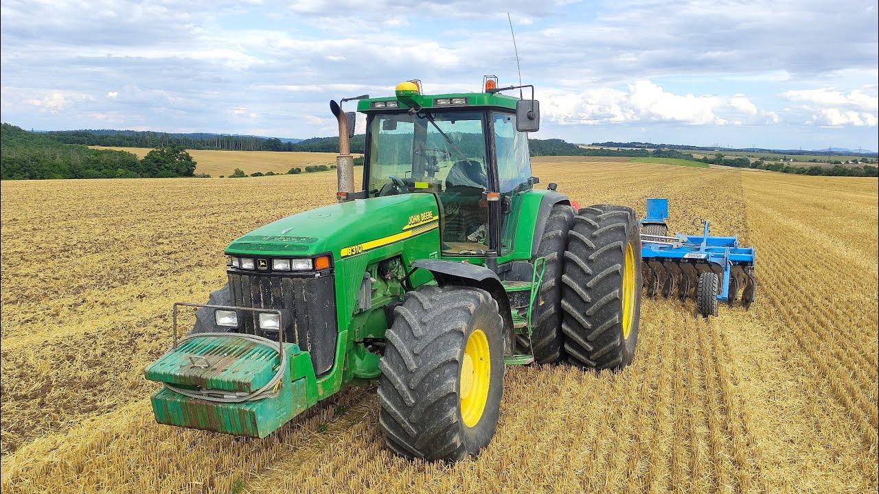 John Deere 8310 + Farmet Diskomat 6 • GoPro sestřih