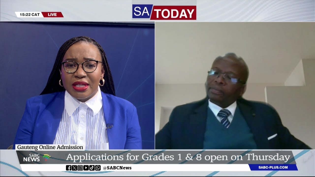 2025 School Placement | Gauteng opens online applications for Grade 1 and 8: Rufus Mmutlana