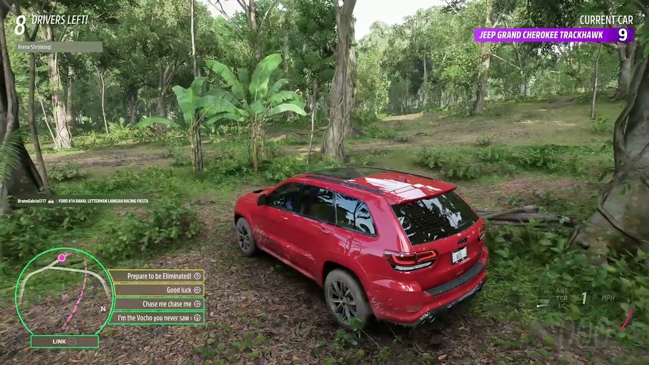 Forza Horizon 5 Eliminator | Third Place - 9 Jeep Grand Cherokee Trackhawk
