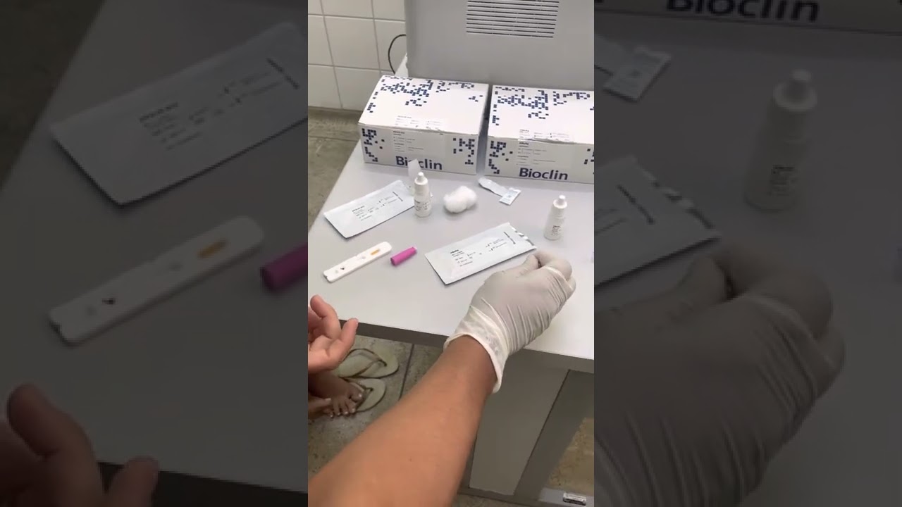 Pr&eacute; Natal testes r&aacute;pidos