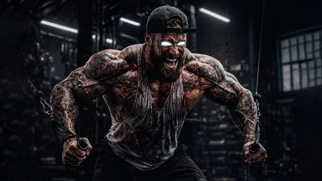 GYM HUSTLE ⚡ BUILT FROM PAIN | Hard Trap & Rap Gym Motivation 2026🔥