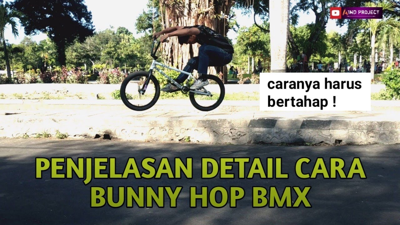 Cara melakukan bunny hop | how to bunny hop bmx