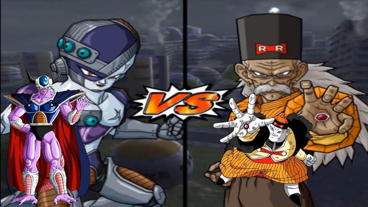 DBZ Budokai Tenkaichi 3 - Mecha Frieza and King Cold VS Dr. Gero and Android 19 [Request Match]