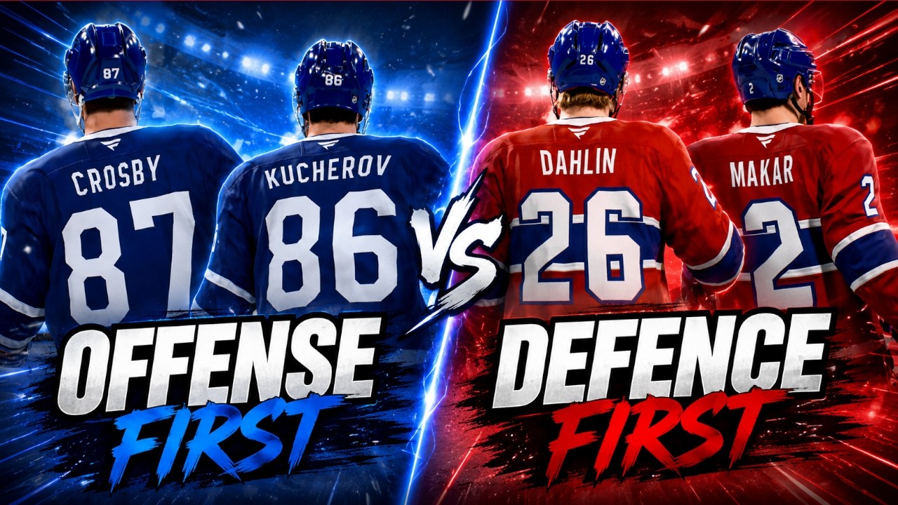 I Drafted 2 OPPOSITE Teams On NHL 26