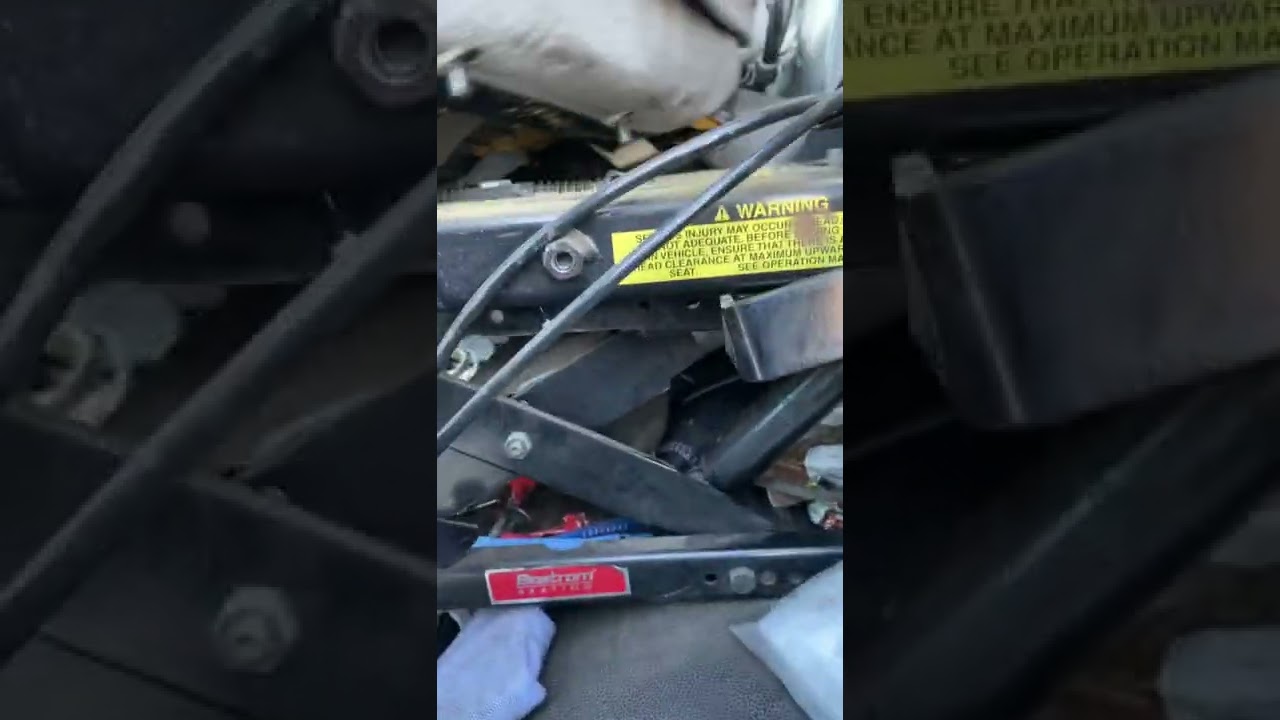 Freightliner seat removal remover Asiénto