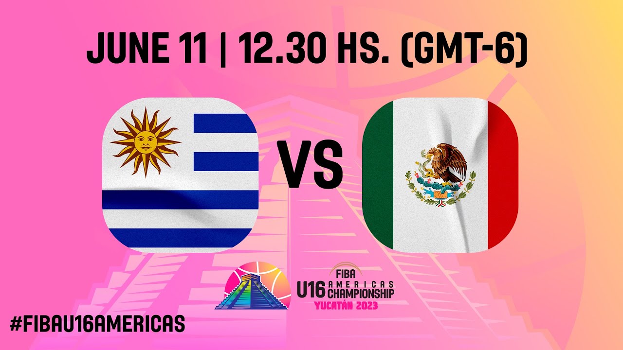 Uruguay v Mexico | Full Basketball Game | FIBA U16 Americas Championship 2023