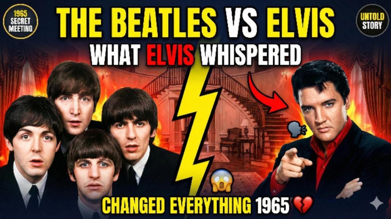 The Beatles&Elvis—Paul McCartney Finally Revealed What Elvis Whispered That Changed Everything in'65