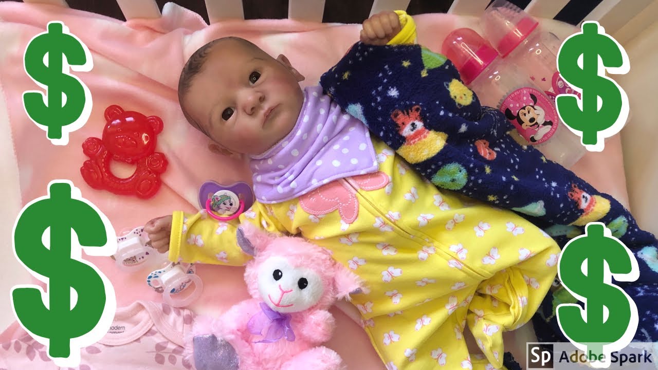 How To prepare For Your First Reborn or Silicone Baby Doll With Only $25!