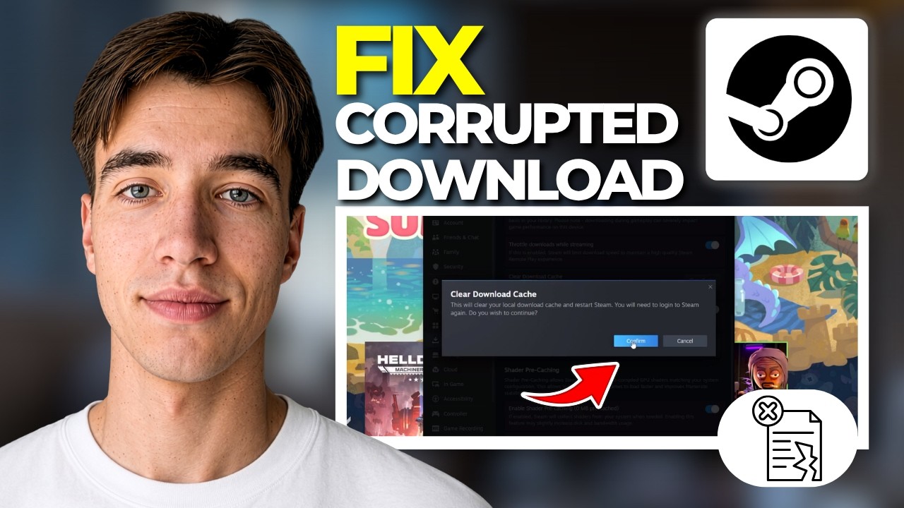 How To Fix A Corrupt Download On Steam | Tutorial 2026