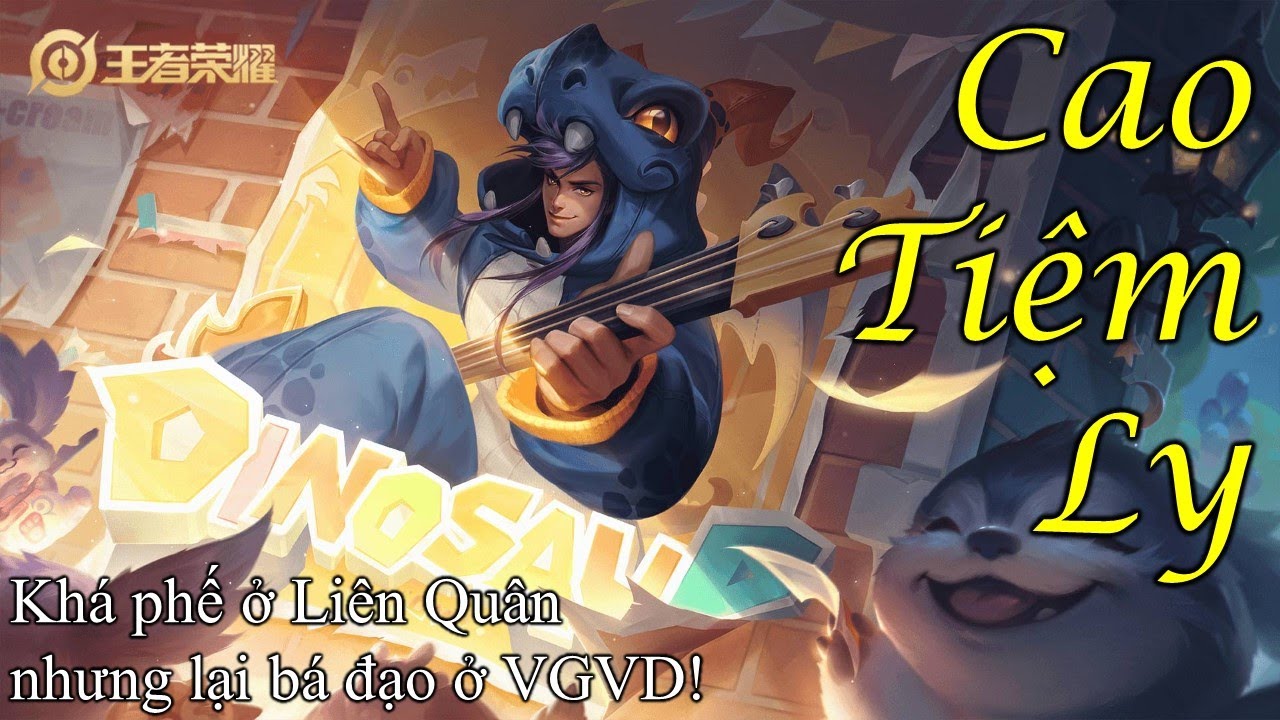 [VGVD] Cao Tiệm Ly (高渐离) - Pháp sư đường giữa dám vào rừng săn mạng Lan vì dám giết mình!