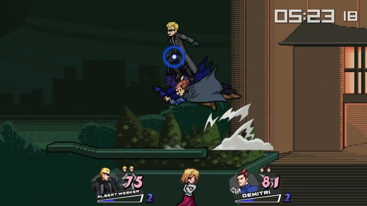 Albert Wesker VS. Demitri Prism Cross
