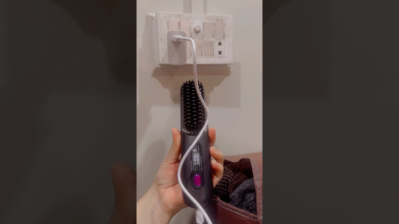 Temu straightener review #dailyvlog #temuhaul #temufinds