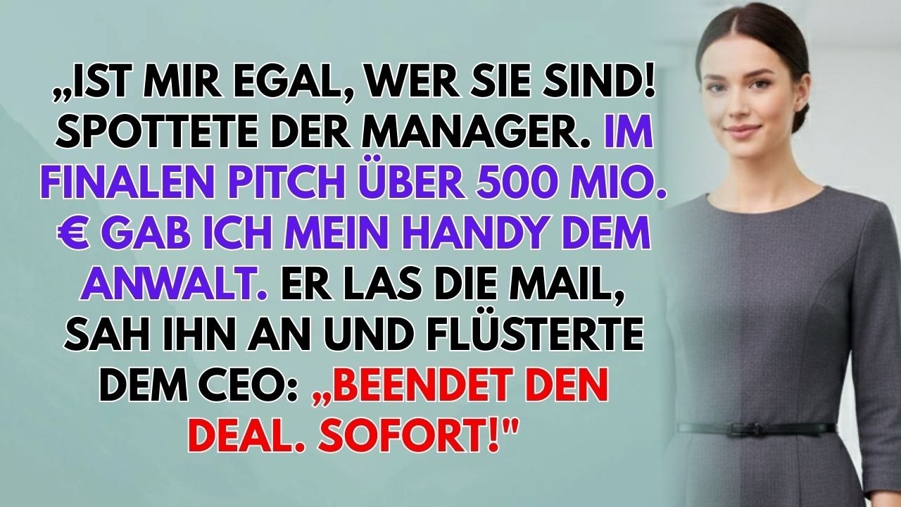 Sie Beendete Einen 500 Mio. € Deal Mit Einer E-Mail | Leise Unternehmensrache Aufgedeckt 💼