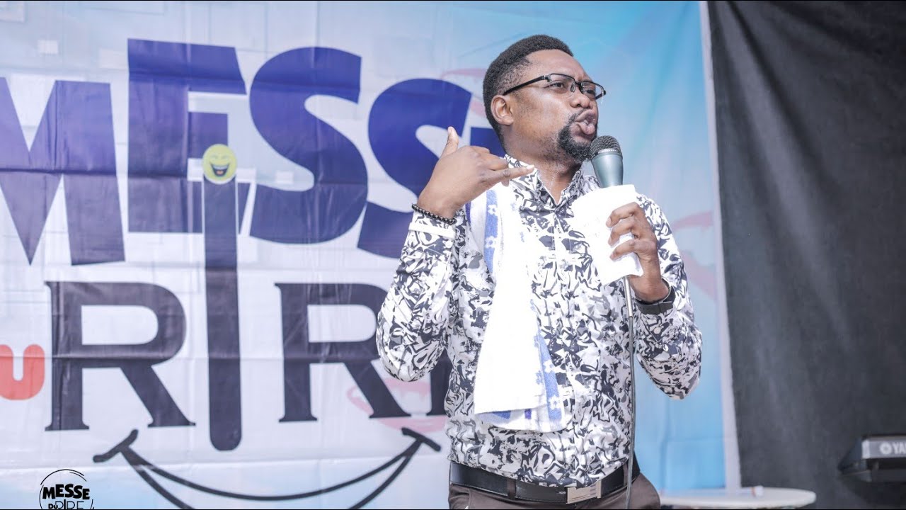 #MESSE_DU_RIRE_2020 ArcisTSHISWAKA  mets le feu sur l'alcool a Lubumbashi