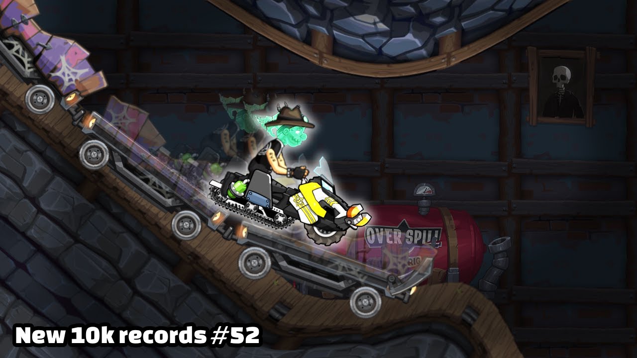 🥱 CART SUPREMACY - New 10k records #52 - Hill Climb Racing 2 🍜
