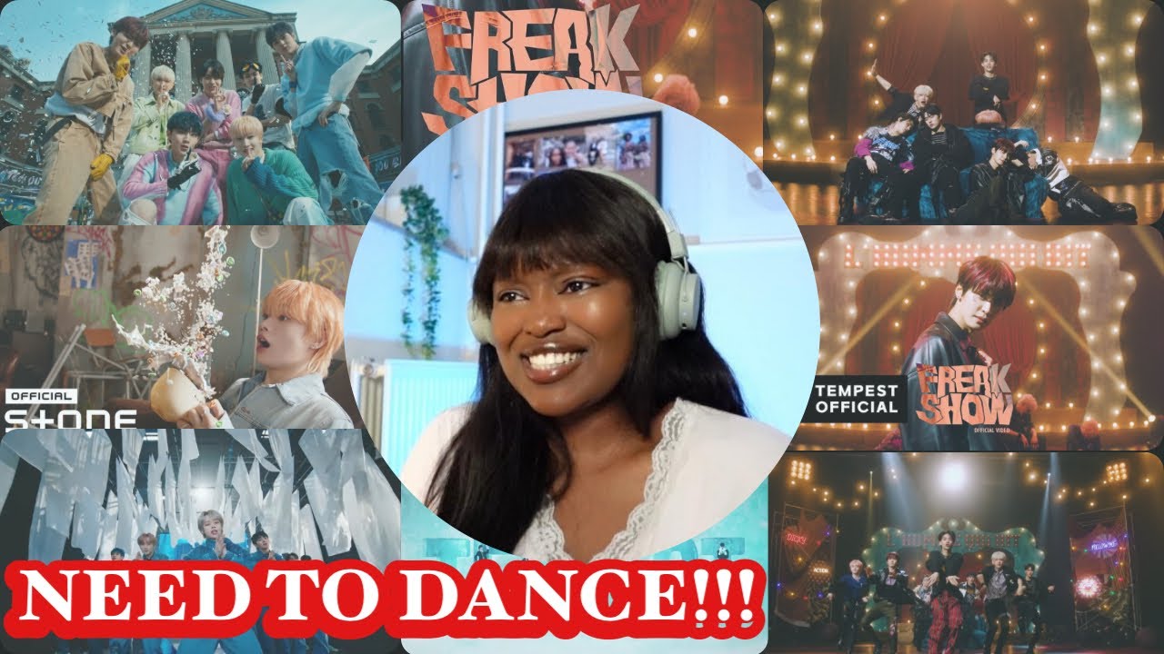 TEMPEST (템페스트) - Can't Stop Shining, 난장 (Dangerous), and Freak Show  MV reaction