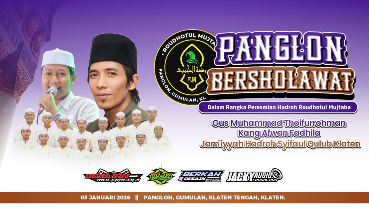 Live PANGLON BERSHOLAWAT Bersama Gus Thoifur Rohman & Kang Afwan F | HAROH SYIFAUL QULUB KLATEN