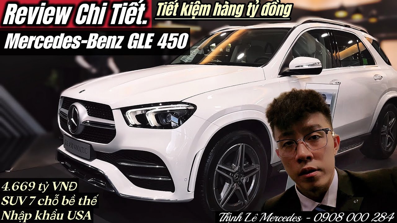 Review Chi Tiết Mercedes GLE 450 4matic | Tiết Kiệm Tỷ Đồng So Với GLS450 | SUV 7 Chỗ Nhật Khẩu